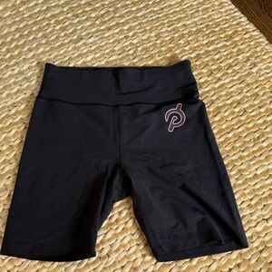 Peloton Women's black Bike Shorts